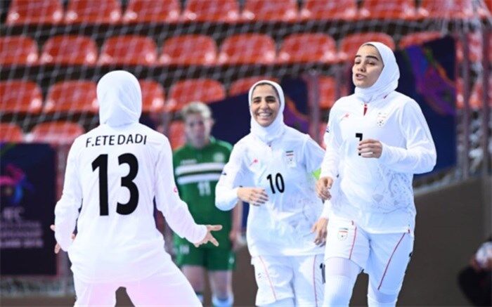 فوتسال جام ملت‌های زنان آسیا؛ ایران با جشنواره گل برای مدعیان خط و نشان کشید
