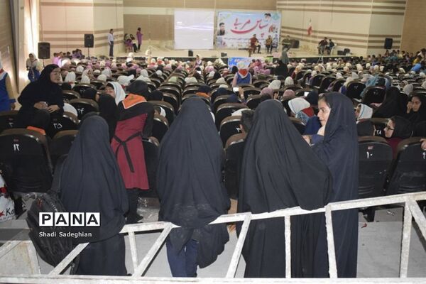 جشن سپاس مربی در زرین دشت فارس