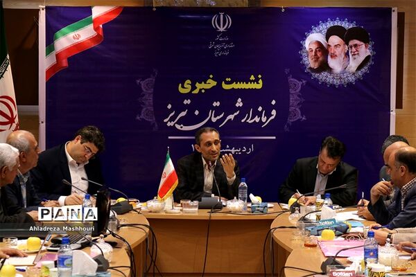 اولین نشست خبری فرماندار تبریز با اصحاب رسانه