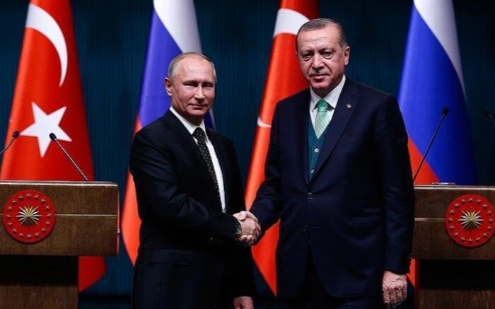گفت‌وگوی تلفنی اردوغان و پوتین درباره ایران و سوریه