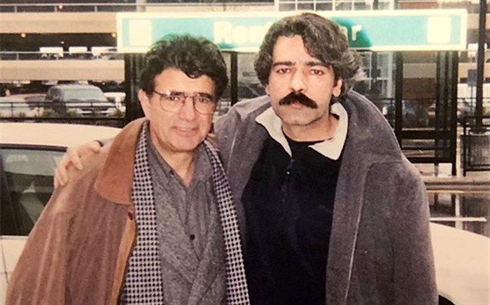 عکس قدیمی «کیهان کلهر» در کنار استاد شجریان