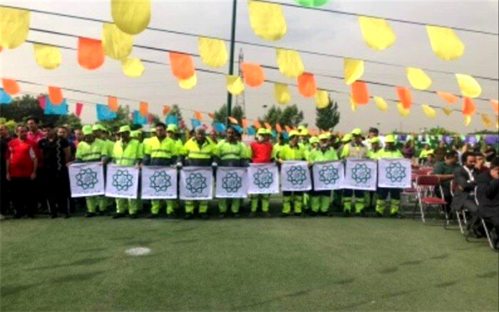 برگزاری مسابقات انگیزشی کارگران خدمات شهری