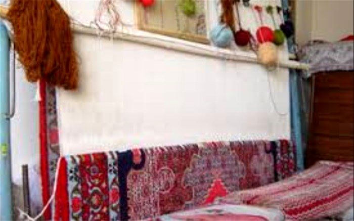 تولید فرش دستبافت به همت مددجویان کمیته امداد سیستان و بلوچستان
