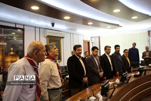 معارفه رئیس سازمان دانش آموزی خراسان رضوی