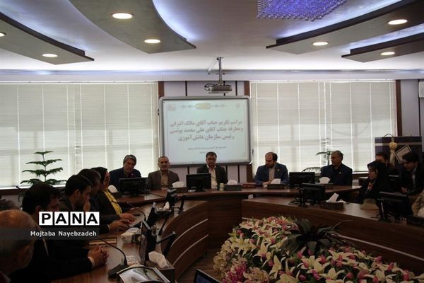 معارفه رئیس سازمان دانش آموزی خراسان رضوی