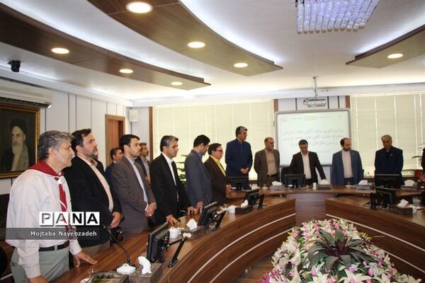 معارفه رئیس سازمان دانش آموزی خراسان رضوی