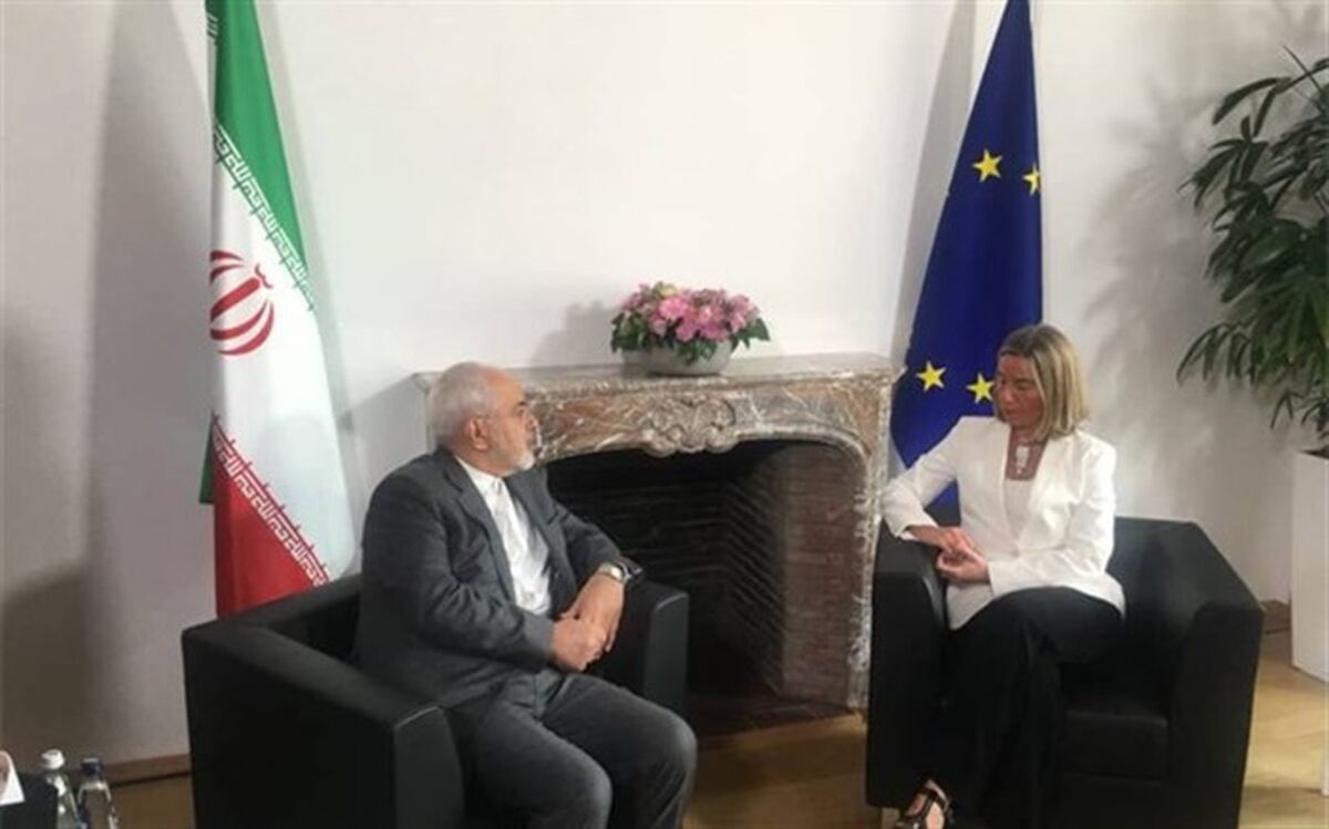 دیدار ظریف و موگرینی پس از خروج ترامپ از برجام