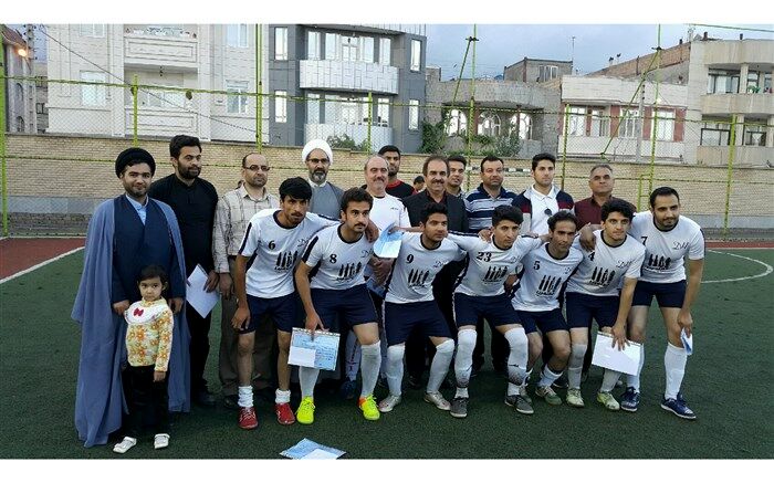 تیم آموزشگاه ایمان  قهرمان فوتسال فرهنگیان نیشابور شد