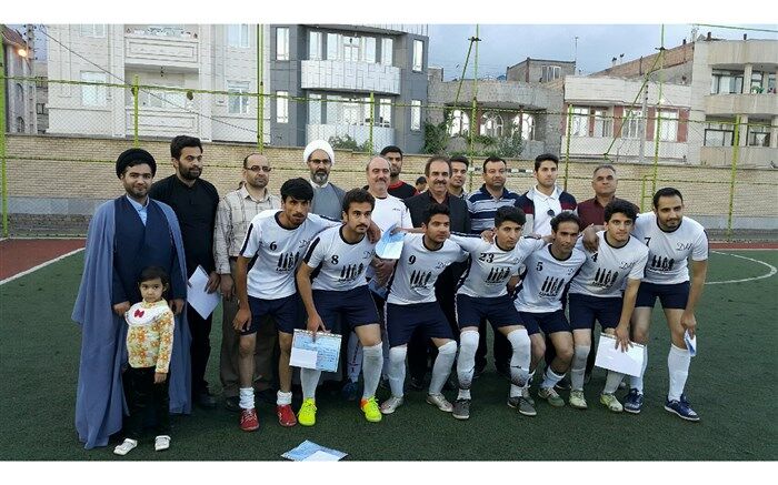 تیم آموزشگاه ایمان  قهرمان فوتسال فرهنگیان نیشابور شد