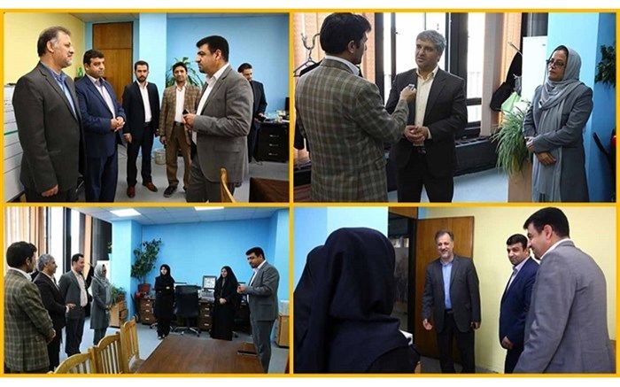 بازدید برخی از اعضای تشکل های صنفی معلمان از بخش های مختلف روابط عمومی