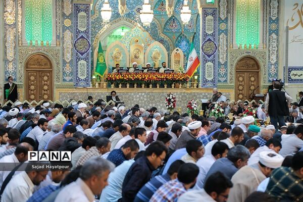 ترتیل خوانی در حرم مطهر حضرت معصومه (س)