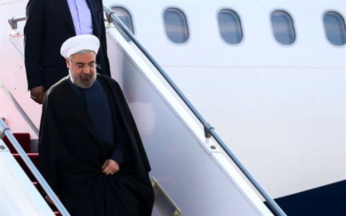 روحانی وارد استانبول شد