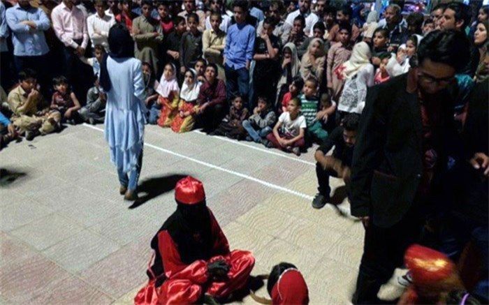آثار برتر جشنواره تئاتر خیابانی سیستان و بلوچستان معرفی شدند