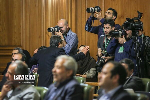 مراسم تحلیف شهردار تهران