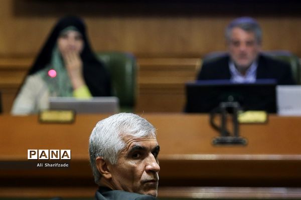 مراسم تحلیف شهردار تهران