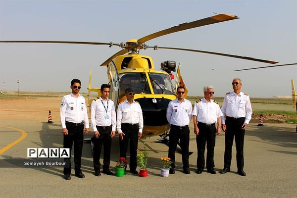 رونمایی از ۶فروند بالگرد اورژانس هوایی کشور در البرز