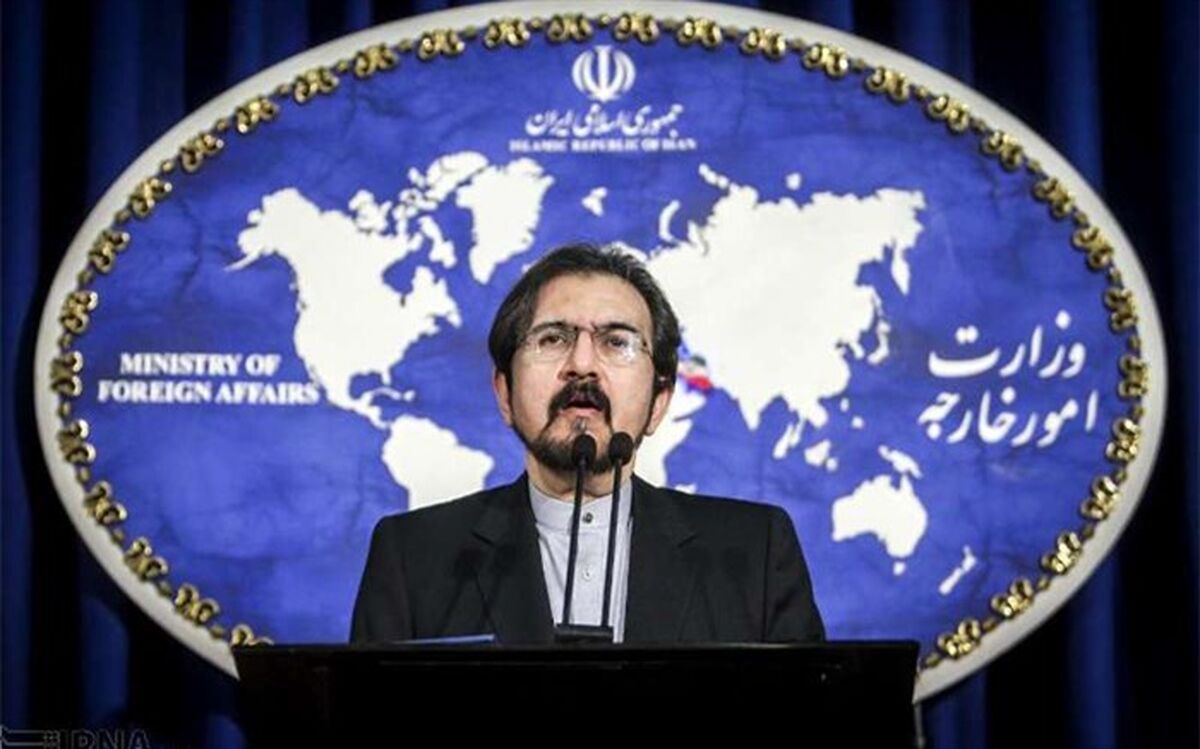 قاسمی خبر مذاکره ایران و اسرائیل را تکذیب کرد