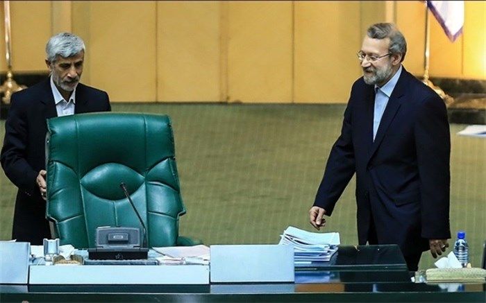 جلسه خصوصی  لاریجانی و حاجی بابایی درباره انتخابات هیات رئیسه