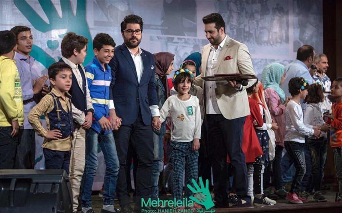 مرکز همایش هاى رایزن میزبان چهره هاى مهم هنرى، ورزشى و کودکان نیازمند بود