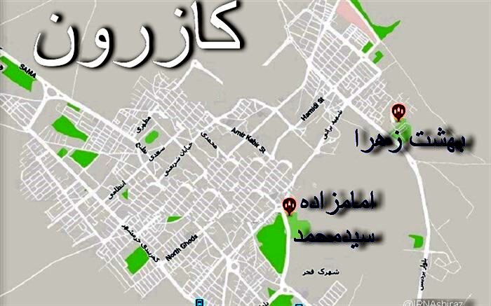 افراد فوت شده در حادثه کازرون به خاک سپرده شدند