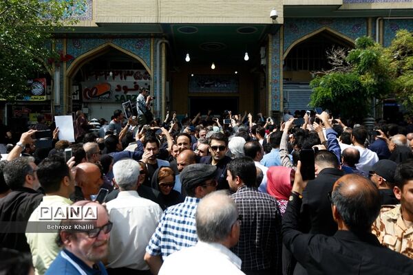 مراسم ترحیم «ناصر ملک مطیعی»