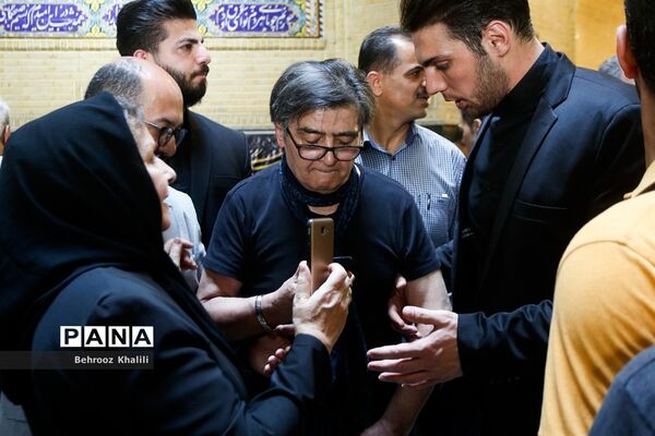 مراسم ترحیم «ناصر ملک مطیعی»