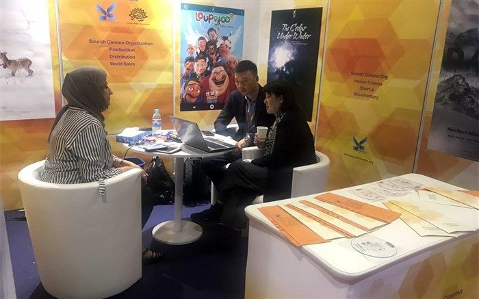 مذاکره حوزه هنری با نمایندگان 18 فستیوال بین‌المللی و چندین کمپانی آلمانی، آمریکایی، انگلیسی، اسپانیایی در بازار کن