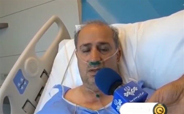 تاج: وضعیت جسمانی‌ام بهتر شده است + تصویر