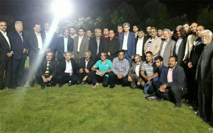 سیستم روشنایی زمین چمن فوتبال تربت جام موردبهره برداری قرارگرفت