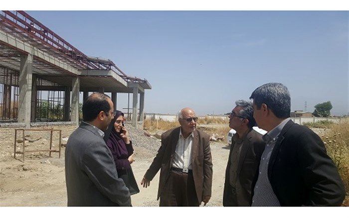 بازدید از روند پروژه های مدارس در حال ساخت شهرستان گرگان