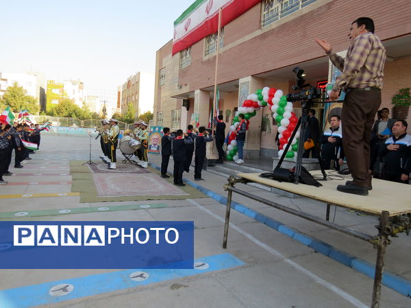 آغاز روزی پرنشاط با اجرای ورزش صبحگاهی در مدارس بجنورد 