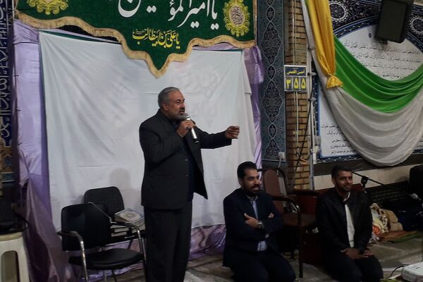 دیدار مسئولان با دانش‌آموزان معتکف ناحیه یک شهرری