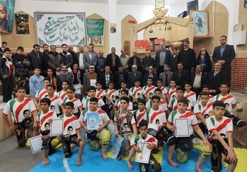 صغاد میزبان جشن پهلوانان نوجوان