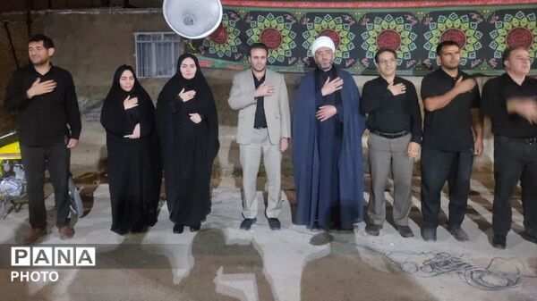  حضور مسئولان سلسله در آیین‌های باشکوه تاسوعای حسینی