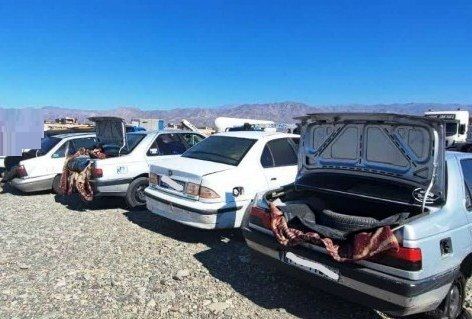 توقیف خودروهای شوتی در قاین