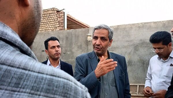 فرماندار کاشمر از وضعیت آب روستای قوژد بازدید کرد