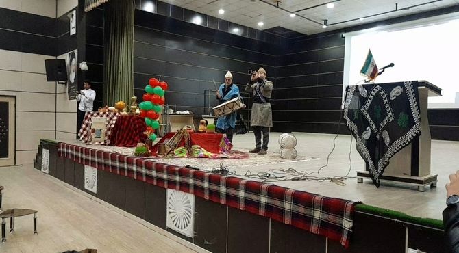 جشن فرهنگی و اجتماعی با حضور مردم در سازمان ارشاد اسلامی  نورآباد لرستان