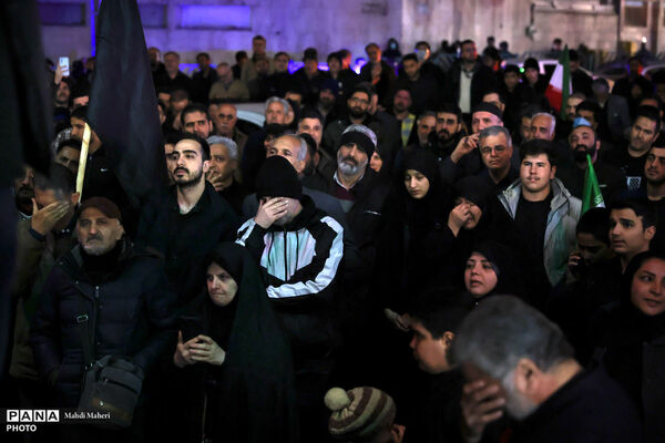 مراسم عزاداری در سوگ رهبر شهید انقلاب