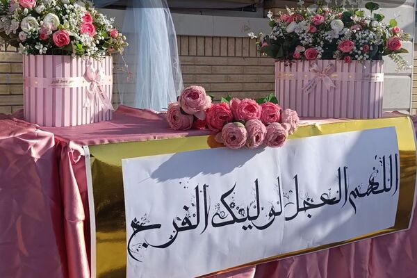 مراسم جشن میلاد امام زمان (عج) در دبیرستان مهر نیشابور 