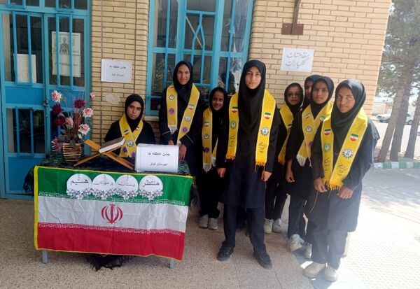 برگزاری جشن عاطفه‌ها در مدارس عشایری استان کرمان 