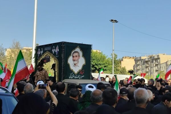 تشییع پیکر مطهر شهید دکتر مصباح الهدی باقری کنی