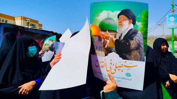 حضور پرشور کودکان و نوجوانان در راهپیمایی روز قدس لنده