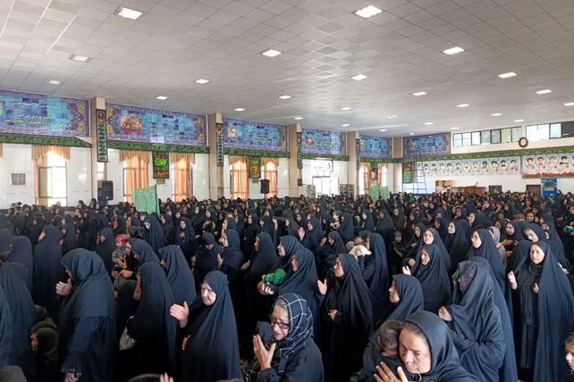 همایش شیرخوارگان حسینی شهرستان خوسف