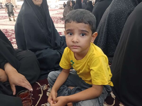 عشق کودکانه به دختر سه ساله ابا عبدالله الحسین(ع)