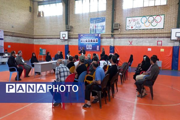 ششمین دوره انتخابات مجامع جمعیت هلال احمر شهرستان جاجرم