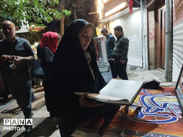فعالیت چایخانه حوزه علمیه گلشن در قاب پانا
