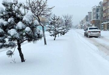 بارش برف و باران در جاده‌های ۸ استان کشور