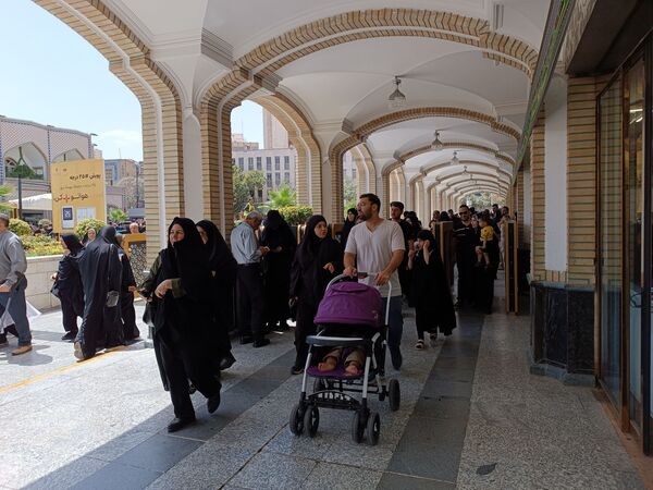 مراسم پیاده‌روی جاماندگان اربعین در مشهد
