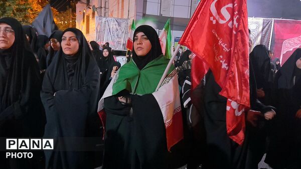 طنین یا حسین در دومین شب محرم از تجمعات مردمی