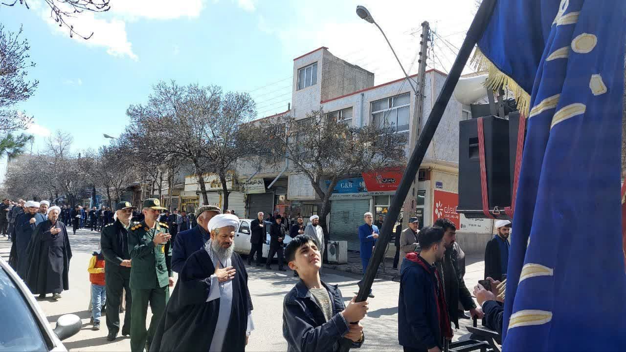 مراسم عزاداری سالروز شهادت حضرت علی (ع) در اهر